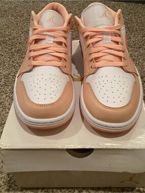 Jordan Air Jordan 1 Low Sunset Haze Bright Citrus Women’s Size 11.5